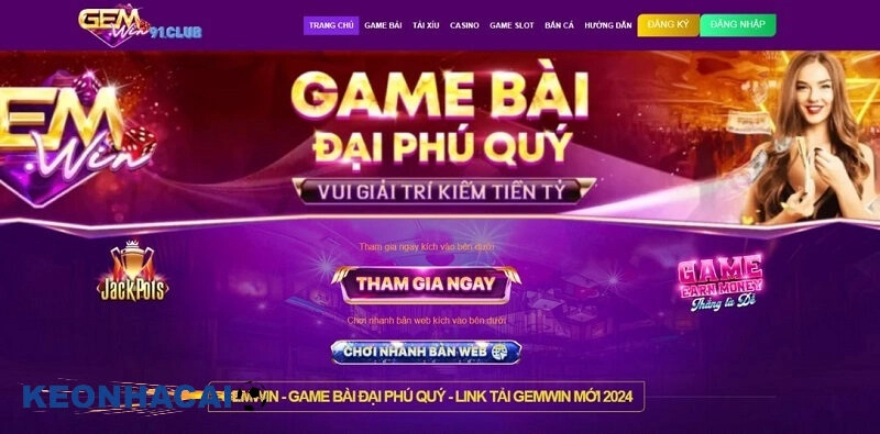 GEMWIN với những thế mạnh nổi bật thu hút người chơi